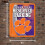 Rico Industries NCAA Clemson Tigers Placa de Estacionamento em Metal 8,5x11 Polegadas 5