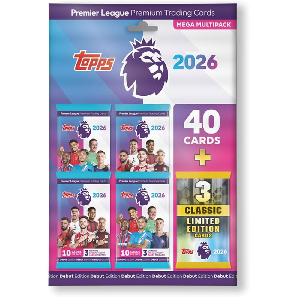 Premier League Topps Mega Multipack 2025/26
