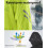 Rainwear,rain Gear for Men Work,Motorcycle Rain Suit Rain Jacket and Pants Set 2