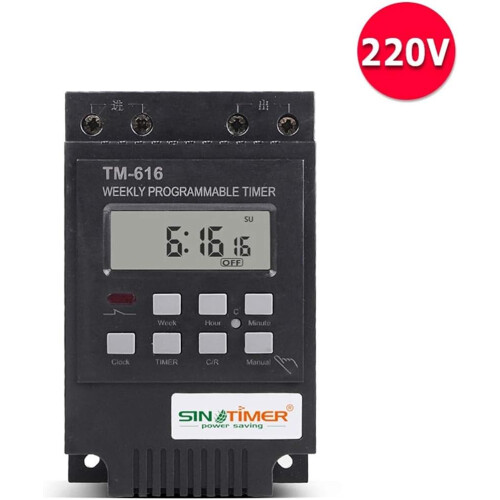 Digital Weekly Programmable Timer for Home Automation Ref：Ihq 2