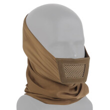 Extended Version Knight Mask Fits 5266cm Airsoft Foldable Breathable Half Face Masks Hunting Headband Shield Headwear khaki Ref: 5847
