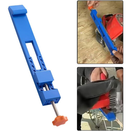 Adjustable Cutting Machine Base Guide, Electric Circular Saw Milling Positioning Clamp(1PCS) 2