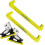 Figure Skate Guards, Hockey Skate Guards  Adjustable Protective Covers  Yellow 5