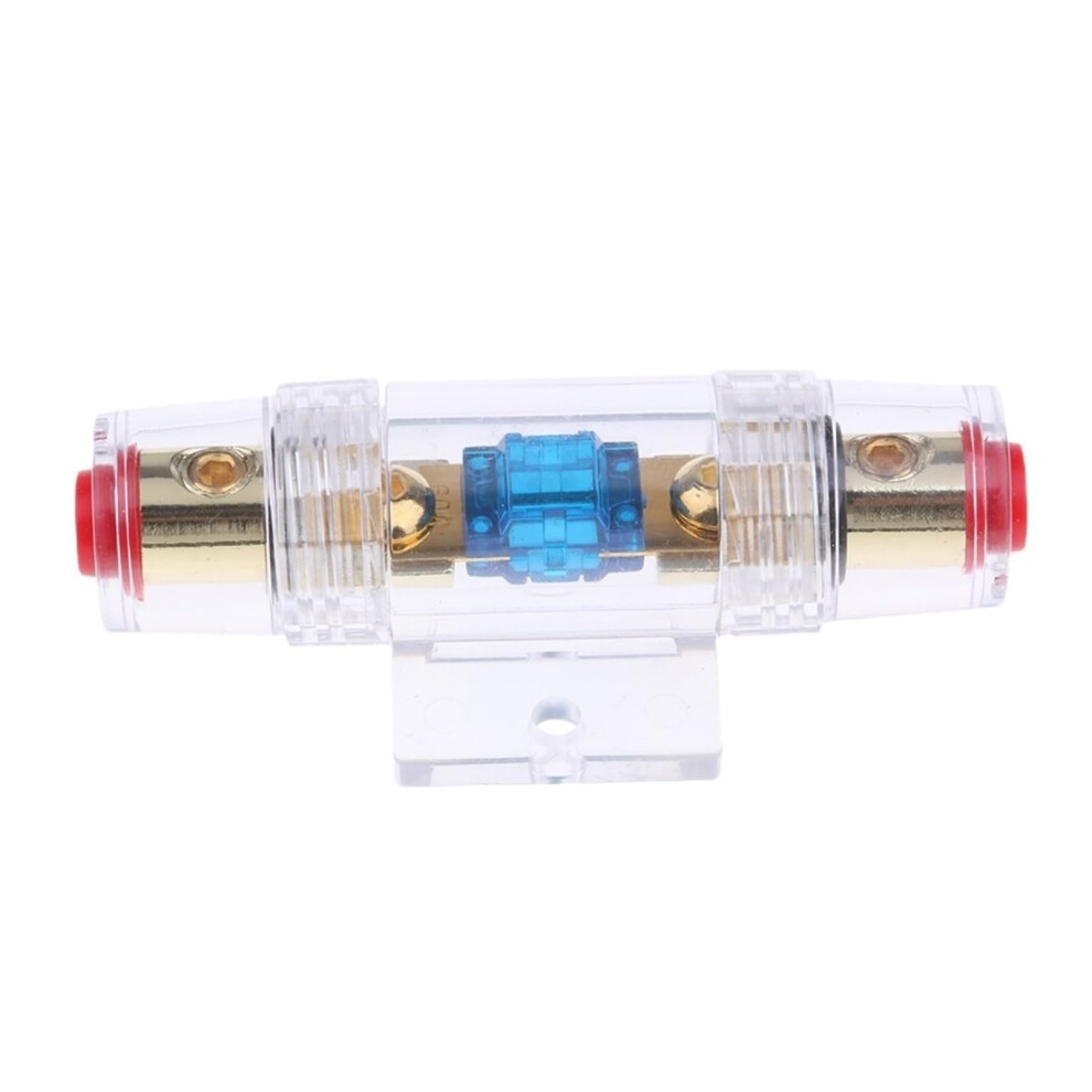 1Pcs 60A Fuse Holder Fuseholder Block For Car Speaker Subwoofer Amplifier 6276012737737