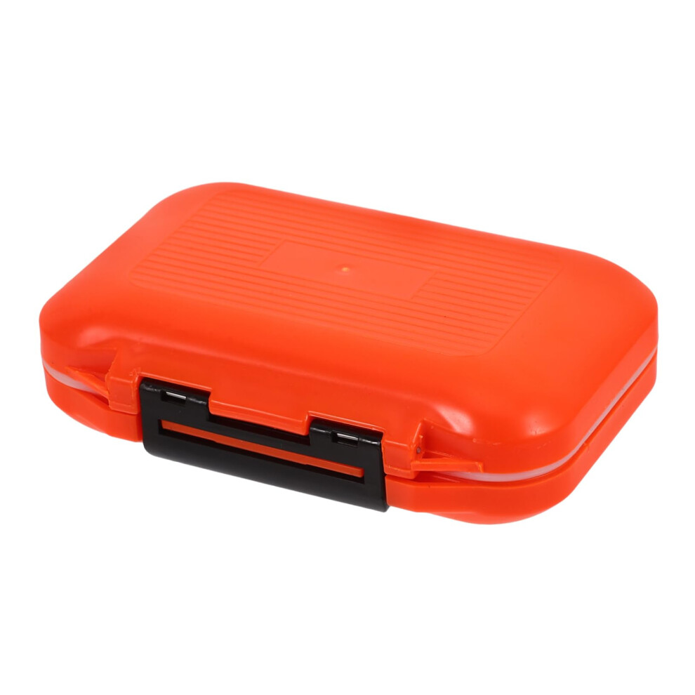 Kasten Wasserdichte ZubehÃ¶rbox Minitacklecontainer Storage Of Fishing Accessories Orange Plastic-image-OPC-PJ22MBY-NEW