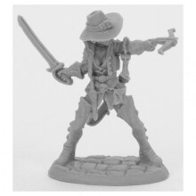 Reaper Miniatures REM44054 Bones Black-Damaris Duskwarden Miniatur