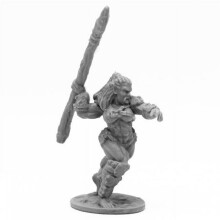 Reaper Miniatures REM44094 Bones Jade Fire Spearman Miniaturen Zwart