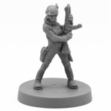 Reaper Miniaturen REM49020 Bones Tess Abenteurerin Miniatur Schwarz