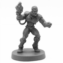 Figurine Keryx Cyborg Assassin Rem49019 Miniatures en Plastique Noir