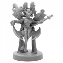 Reaper Miniatures REM49023 Figurine Andromédienne Reine en Bones Noir