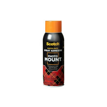 Scotch Photo Mount adesive 10.3oz seguro para fotos coloridas ilustra es e fotos (6094)