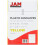 JAM PAPER Plastic Envelopes with Button & String Tie Closure - 6 1/4 x 9 1/4 - Yellow - 12/Pack 5
