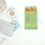 JAM PAPER Plastic Envelopes with Button & String Tie Closure - 6 1/4 x 9 1/4 - Green - 12/Pack 5