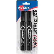 07902 Black Marks-A-Lot permanentn popisovac, 2 kusy