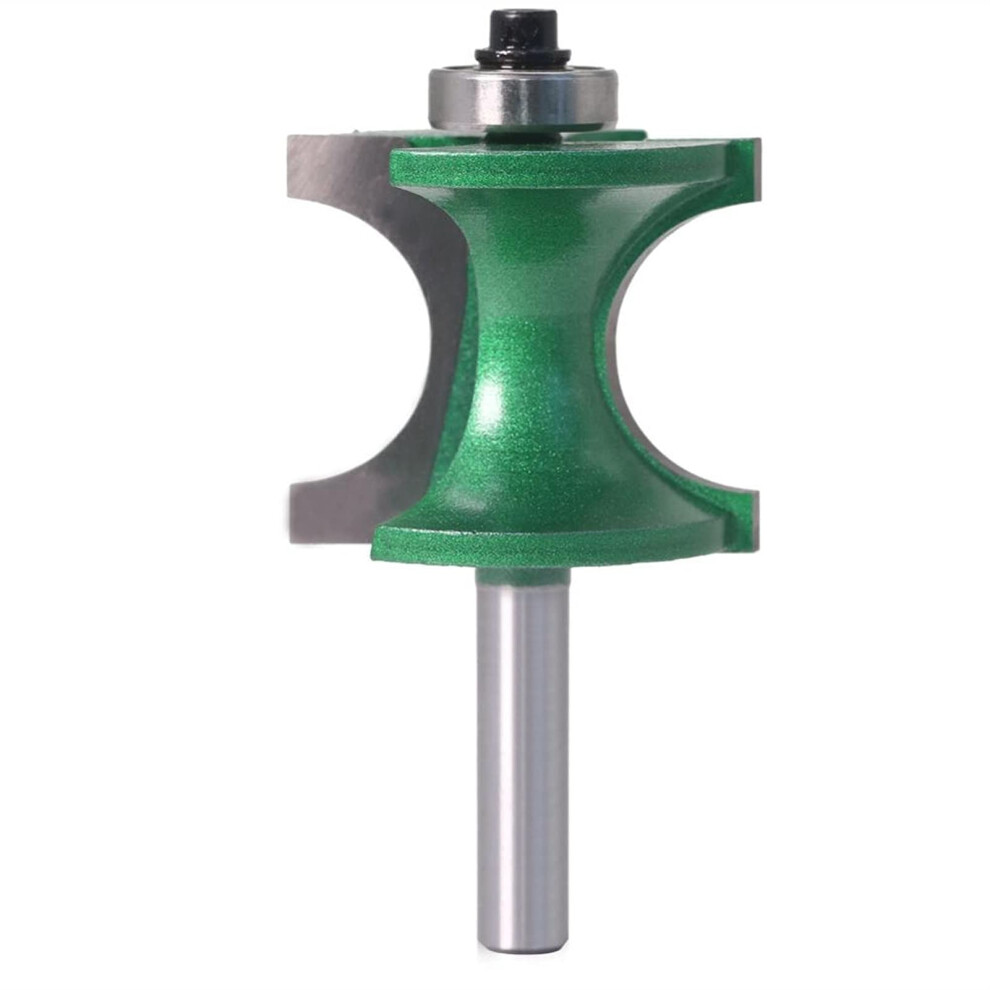 Yingjun 8Mm Shank Endmill Router Bit Wood 2 Flute Bearing Woodworking Tool Milling Cutter 6276012703299