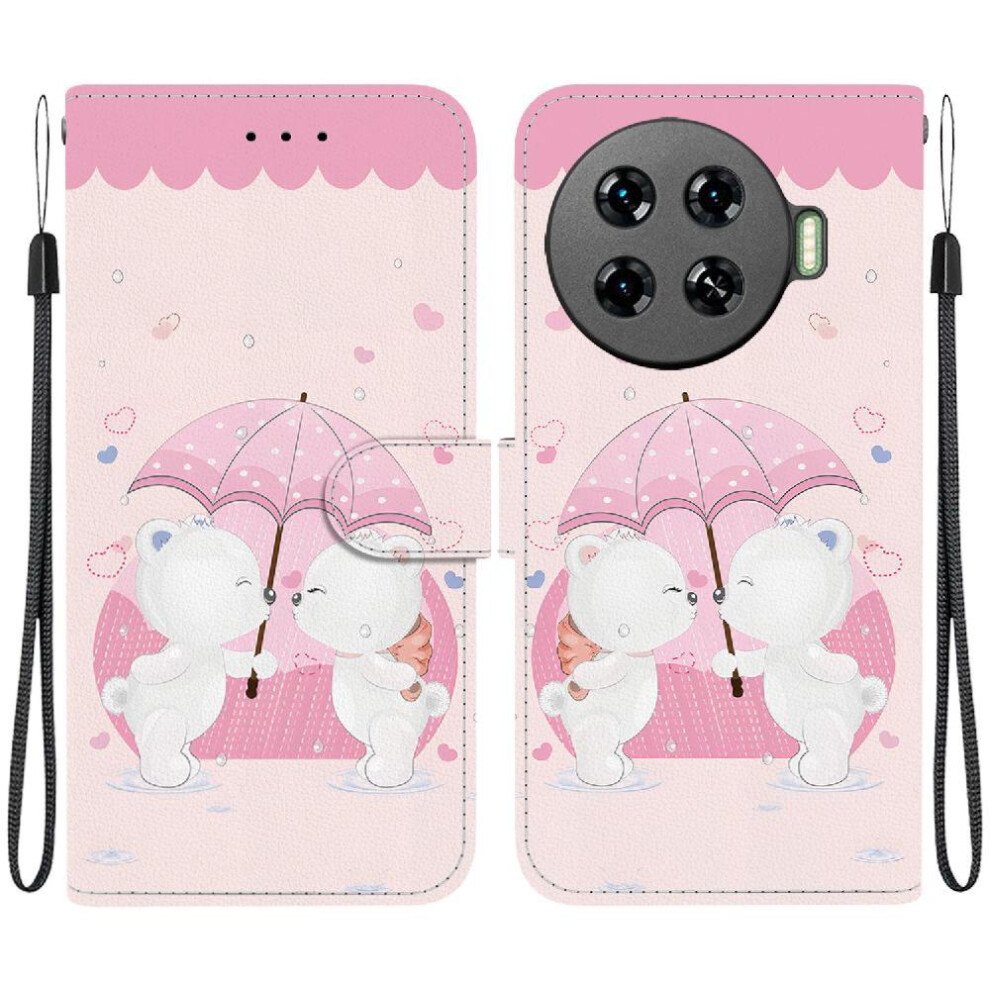 (Ohter) Case For Tecno Spark 20 Pro Plus 4G Flip Leather Wallet Pattern Cover Pu Leather 764563102662