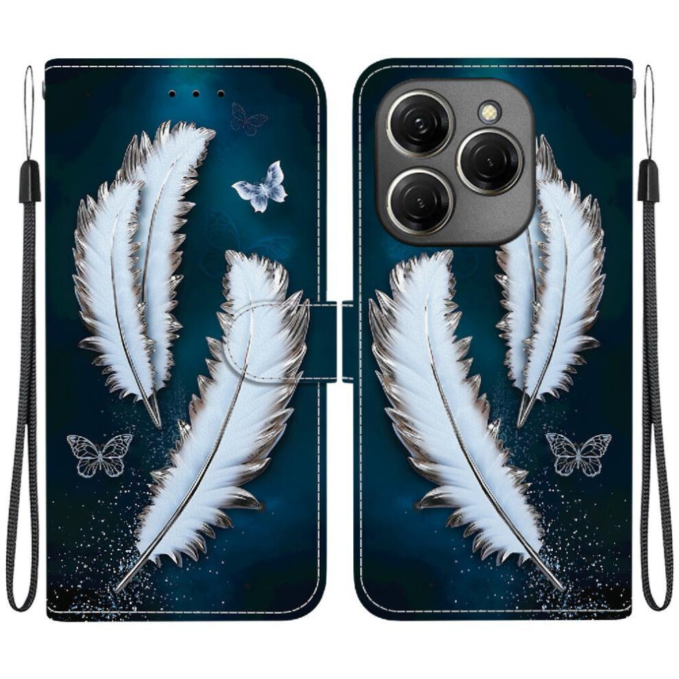 (C2) Flip Case For Tecno Spark 20 Pro 4G Card Slots Pattern Cover Pu Leather Card Slot Kickstand Wallet 764563103188