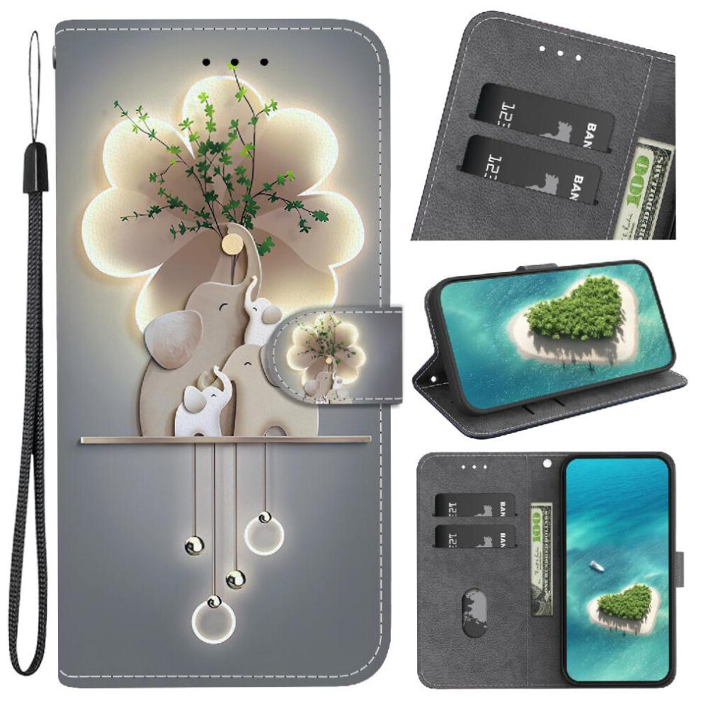 (C5 ) Flip Case For Tecno Spark 20 Pro 5G Pu Leather Card Slots Card Slot Kickstand Pattern Cover Wallet 764563103287