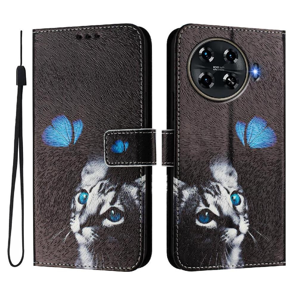 (Ohter) Case For Tecno Spark 20 Pro Plus 4G Pattern Flip Pu Leather Wallet Cover With Credit Slot Card Holder 764563103751
