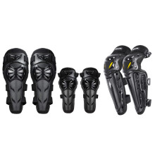 Knee Pads Elbow Pads 4Pcs 2 in 1 Protective Elbow Guard/Knee and Shin Guards, Adjustable for Adult