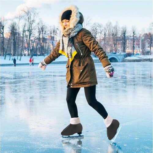 Ski Boot Covers for Warmth  Windproof Ski Boot Glove for Size S (3438) 1