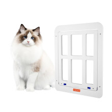 Small Dog Door for Screen Door, Inside Opening 8.2' x 9.6', Easy Install for Small Dog Cat