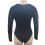 Damen Langarm-Body Schwarz XL 95% Baumwolle 1