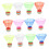 12 pieces color largehead badminton shuttlecocks for beginners 1