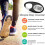 3Dstep counter GEHstep counter Digital step counter for steps and while walking or walking with distance Blue Ref: 9745 2