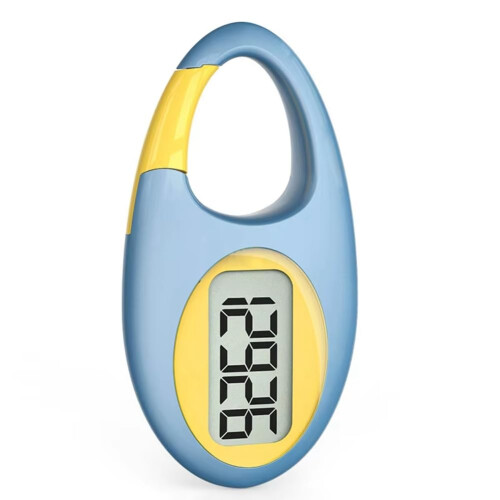 3Dstep counter GEHstep counter Digital step counter for steps and while walking or walking with distance Blue Ref: 9745