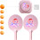 Door Table Tennis Game for , Table Tennis Set, Adjustable Trainer Set  Pink 5