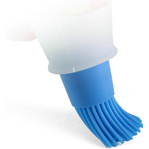 Silicone BBQ bottle brush, High temperature resistant, Multifunctional (Blue) 2