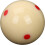 Billiard Training Balls Red Dot Spot Practice Balls Billiard Exercise Accessories Pool Table Training Red Dot Balls Adults 3