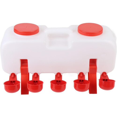 Automatic chicken drinker, Robust ABS drinker with high capacity, Poultry, Duck water dispenser, Drinking dispenser for chicks, Turkey, Duck, Goose 1