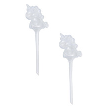 Pack of 2 Watering Device Automatic Plant Watering Device Devices for SelfWatering Plants Sprinkler SelfWatering Spikes Drops Plastic White