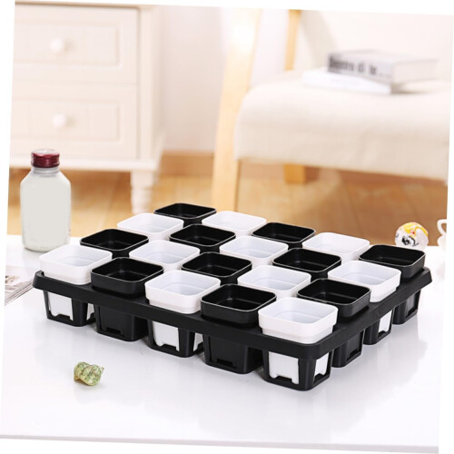 Succulent Flower Pot Holder Grid Tray Potting Soil Starter Germination Tray 1