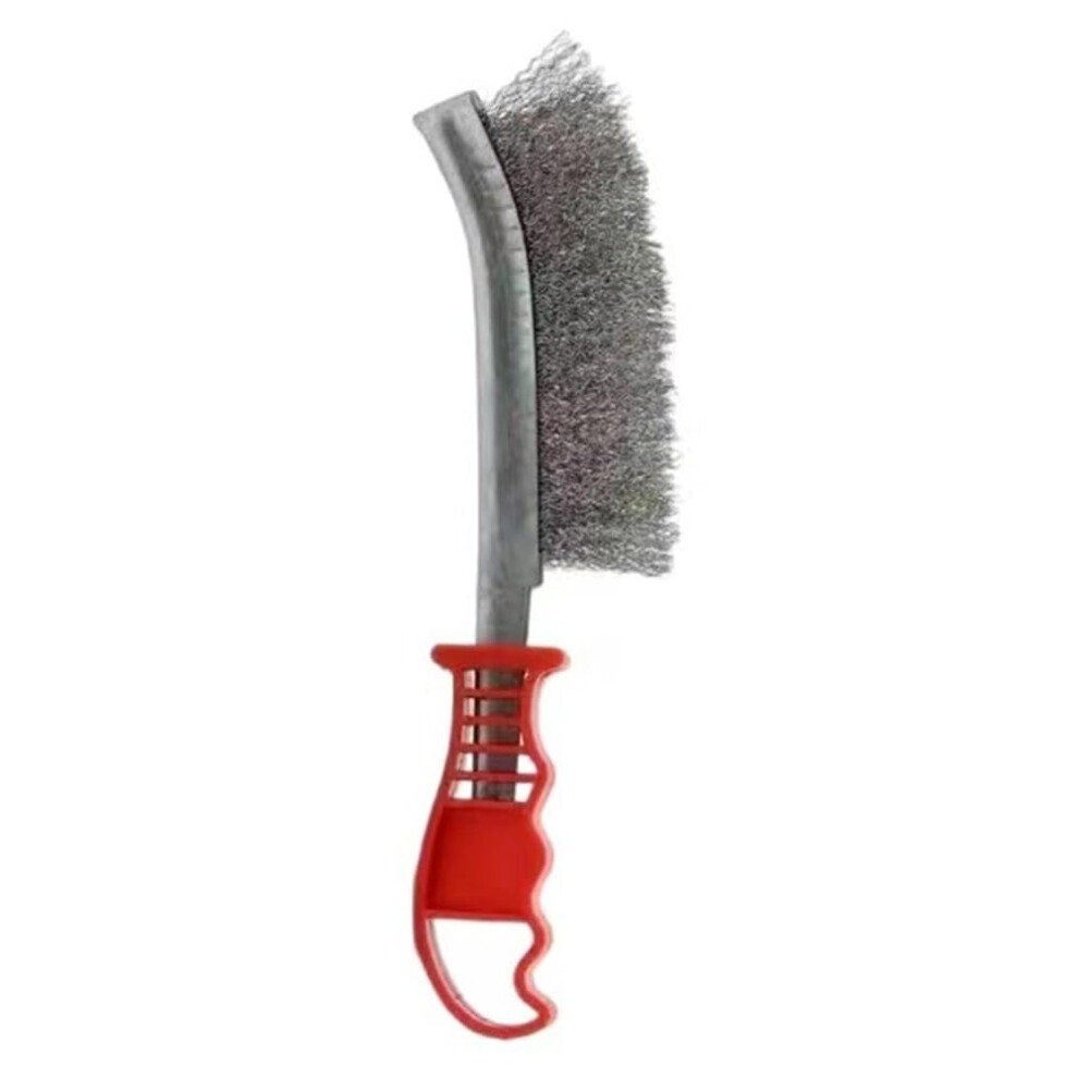 Wire Brushes, Wire Scrapers, Grill Brush, Rust Removal Tool With Stainless Steel Bristles And Plastic Handle 6276012742755