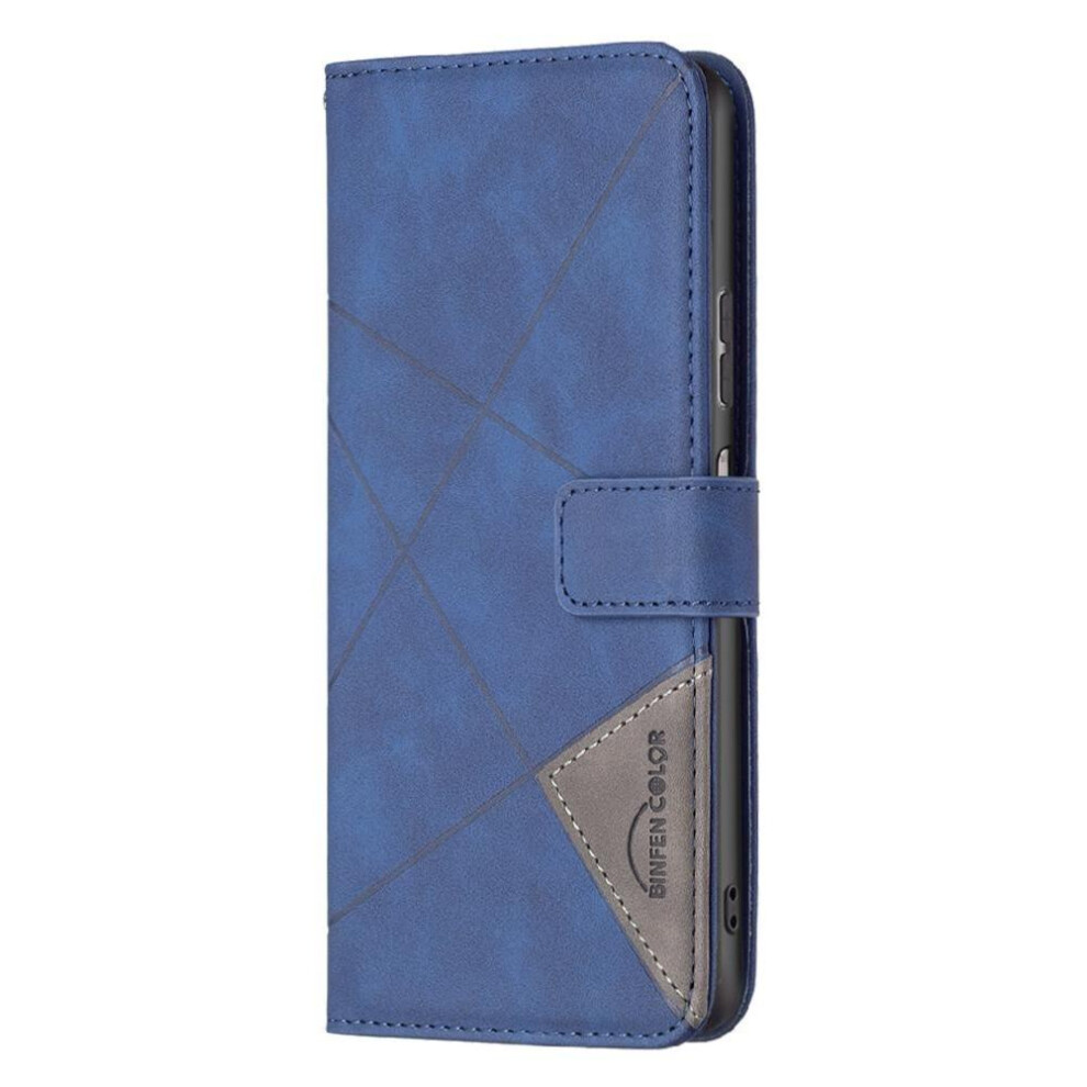 (Blue) Flip Case For Samsung Galaxy A03 Pu Leather Protective Card Holder Kickstand Magnetic Shockproof Blue 764563110834