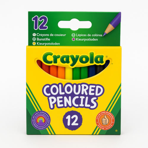 Crayola Crayola Colored Pencils, Short, 12-Pack 1