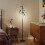Homcom HOMCOM Industrial 3-Light Floor Lamp Dimmable LED Standing Lamp, Black 6