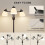 Homcom HOMCOM Arc Tree Floor Lamp with 3000K/4500K/6500K Colour Temperatures Black 6