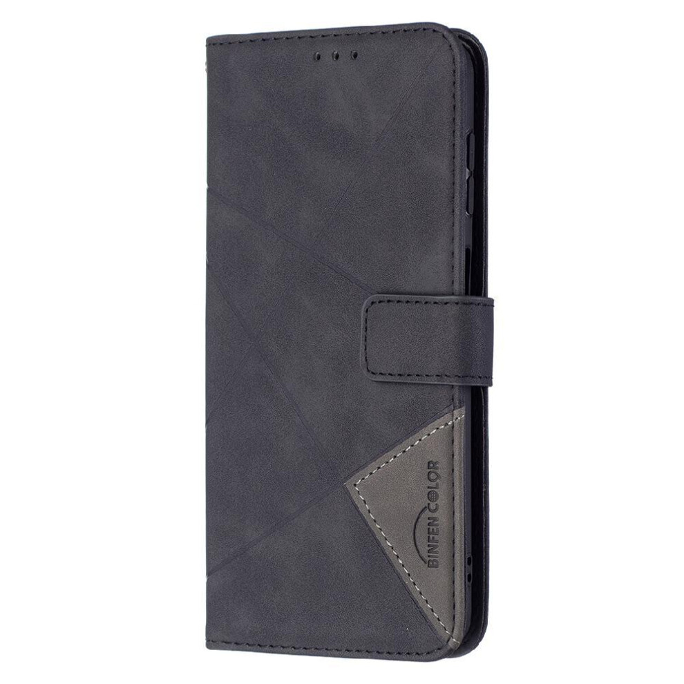 Photos - Case  Flip  for Samsung Galaxy A13 5g Protective Pu Leather Shockproof Card Holder Kickstand Magnetic(Black)