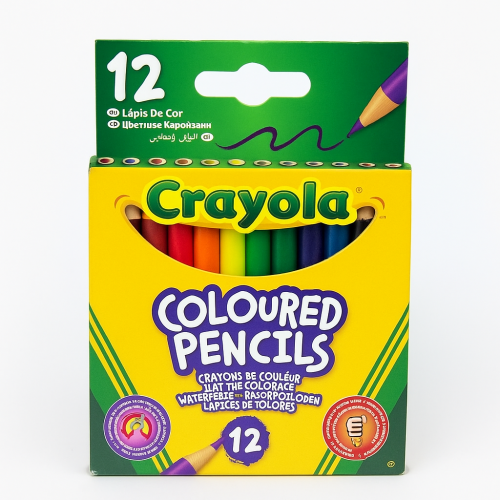 Crayola Crayola Colored Pencils, Short, 12-Pack