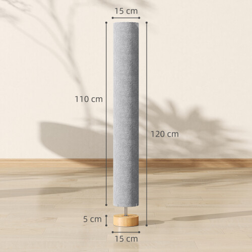 Homcom HOMCOM LED Floor Lamp with 3000K/4500K/6500K Colour Temperatures, Grey 2