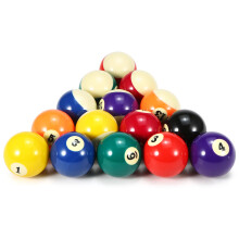 American standard pool ball set with high gloss, perfect roundness and impact