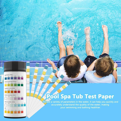 Test Strips, Pool Test Strips, Accurate Aquarium Test Kit, Fast Pool Test Kit 1