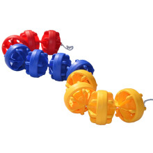 Swimming ropes for dividing the pool, line, floating ropes (Yellow Blue Red, 5m)