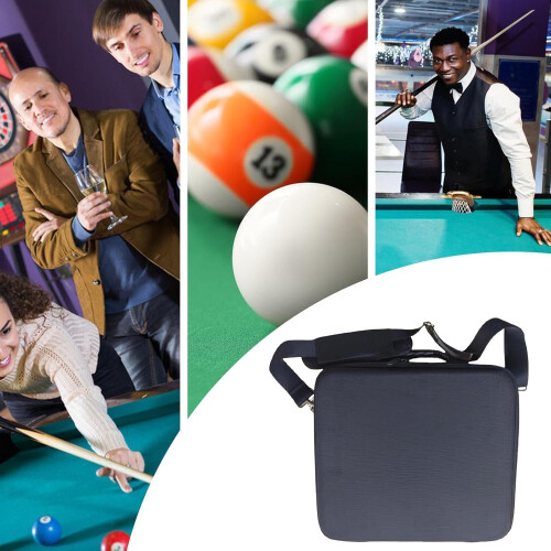 Pool ball travel bag – portable, lightweight organizer with shoulder strap 1