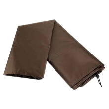 Rain protection for garden terrace, waterproof, polyester, canopy, 260x70cm Brown