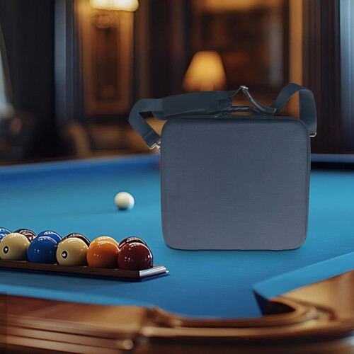 Billiard Ball Case with Carry Handle and Shoulder Strap for 21/4 Inch Balls 2